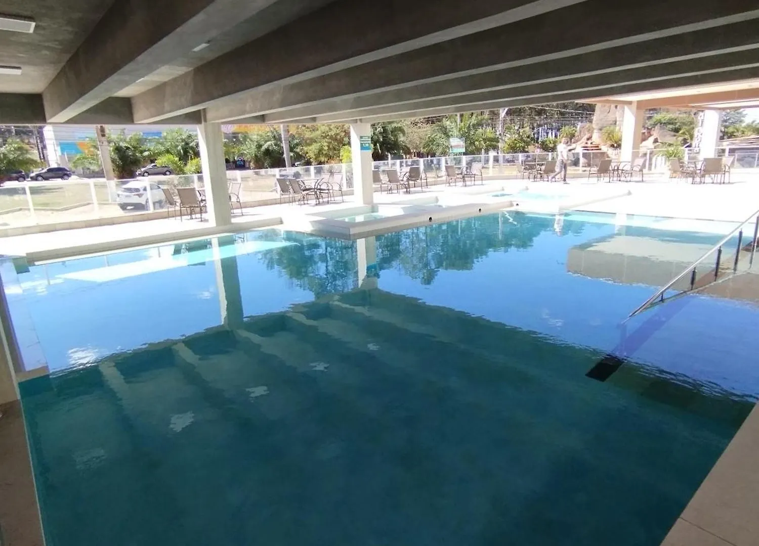 Caldas Novas - Spazzio Diroma - 4 Pessoas - Com Acesso Ilimitado Ao Diroma Acqua Park Apartment